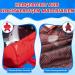 Slowton Waterproof Dog Raincoat - Reflective & Hooded Jacket for All Sizes | Windproof Storage Bag Included | Red - Perfect for Walks - Buy Online on GoSupps.com