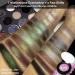 Afflano Chameleon Glitter Eyeshadow - Color Changing Metallic Multichrome Eye Makeup - Buy Online on GoSupps.com