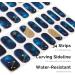 NAILOG Semi Cured Gel Nail Strips 34 pcs Salon-Quality Gel Nail Stickers Long Lasting Nail Wraps for Women with Soft Gel Finish Zodiac - Buy Online on GoSupps.com