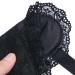 MSemis Women's Sexy Lace Blindfold with Ribbon Ties - Black | Role Play Fancy Accessory - Buy Online on GoSupps.com