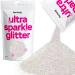 Hemway Fine Mother Of Pearl Glitter 100g 3.5oz Cosmetic Safe 1/64" 0.015" 0.4mm Mother Of Pearl Iridescent Fine - 100g