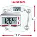 Taylor Precision Digital Bathroom Scale | Highly Accurate 400 lb Weight Capacity | Instant On/Off, Clear Glass & Chrome Finish - Buy Online on GoSupps.com