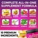 BMVINVOL Inositol Supplement - Myo-Inositol and D-Chiro Inositol Ideal 40:1 Ratio - Plus Berberine Cinnamon Ashwagandha + 5 More - 120 Capsules - Buy Online on GoSupps.com