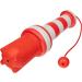 ROGZ LH02-C Lighthouse Dog Fetch Toy | Floating Throwing Toy - Red/White - Buy Online on GoSupps.com