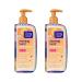 Clean & Clear Morning Burst Oil-Free Facial Cleanser Brightening Vitamin C & Ginseng Daily Face Wash Hypoallergenic Special Care with Pride Packaging Value Two Pack 8 Fl. Oz