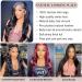 26 Inch Body Wave HD Lace Front Wig | Brazilian Virgin Human Hair | Transparent Lace Frontal Wigs for Black Women | Real Glueless Wig with Baby Hair | 180 Density | Can Be Dyed - Buy Online on GoSupps.com