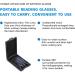 Ultra Thin Foldable Reading Glasses - Lightweight Blue Light Blocking - Compact Travel-friendly Design for Men & Women - 1 Diopter Prescription - Buy Online on GoSupps.com