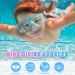 Kids Swim Goggles Snorkel Diving Mask Set | Anti-Fog, Anti-Leak, Nose Cover | 2 Pcs with 2 Pair Earplugs | for Swimming, Snorkeling, Beach Pool | Ages 6-14 | Blue Green - Buy Online on GoSupps.com