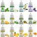 24 Pack Food Flavoring Oil for Baking, Cooking, Cosmetics - Lip Gloss & Soap Making Extract - .2 Fl Oz Bottles - Buy Online on GoSupps.com