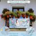 Large Weatherproof Stork Banner Set for Birth - 160 x 70 cm Blue Clattering Stork | International Shipping - Buy Online on GoSupps.com