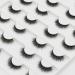 Dedila Short Natural 3D Mink False Eyelashes - 16 Pairs| Double Layer Fluffy Volume Makeup| Lightweight & Reusable Extensions - X02 - Buy Online on GoSupps.com