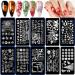 Premium Nail Art Templates for Women - Halloween & Christmas Designs | Stainless Steel Manicure Plates - Buy Online on GoSupps.com