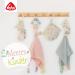 Fehn Baby Octopus Bathing Towel - Cotton Hooded Towel for Toddlers & Babies (0+ Months) - Soft 80x80 cm Poncho with Cute Design - Buy Online on GoSupps.com