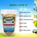 Viva La Veggies Parrot, Parakeet, Cockatiel Bird Food - Natural & Organic Grains, Legumes, Non-GMO Fruits, Vegetables, Spices - Cooks in 3-15 min - 1.5 lb Pack - Buy Online on GoSupps.com