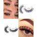 YUANBAO False Lashes 10 Pairs - Fluffy D Curl Russian Strip Lashes Multipack - Natural Look Fake Lashes in 5 Styles - Mixed Volume Eyelashes Pack - Buy Online on GoSupps.com