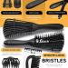 3pcs Detangling Comb and Brush Set for Curly Hair + Continuous Mist Spray Bottle - Wide Tooth Comb and Brush Detangler for Natural Black Hair (10oz) - Ideal for Women, Men, and Kids with 2a-4c Hair Type - Buy Online on GoSupps.com