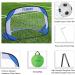 Femont Folding Pop Up Soccer Goals 2 Pack - Portable Nets for Kids & Adults - Includes Carrying Bag - Indoor & Outdoor Soccer Practice & Training - Buy Online on GoSupps.com
