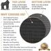 Gorilla Mats Premium Large Yoga Mat 6' x 4' x 8mm - Non-Toxic, Non-Slip Barefoot Exercise Mat for Home Workouts - Onyx Black/Grey - Buy Online on GoSupps.com