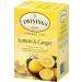 Twinings Lemon & Ginger Herbal Individually Wrapped Tea Bags | Naturally Caffeine-Free | 20 Count (Pack of 6) | Enjoy Hot or Iced Lemon and Ginger 20 Count (Pack of 6) - Buy Online on GoSupps.com