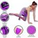 3-Piece Resistance Bands Set for Glutes, Hips, and Legs Workout | Non-Slip Booty Band for Home Gym Fitness | Ideal for Women and Men | Purple Physio Resistant Loop - Buy Online on GoSupps.com