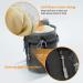 Premium Chalk Bag for Rock Climbing & Weightlifting | Charcoal Grey | 2 Zipper Pockets | Gift & Gear Essential - Buy Online on GoSupps.com