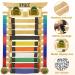 IHEL Karate Belt Display Rack 10 Belt - Personalize with Stickers and Medal Case for BJJ, Jiu Jitsu, TKD Martial Arts - Buy Online on GoSupps.com