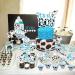 Cow Baby Shower Decorations for Boy - 25pcs Holy Cow Its a Boy Cake Topper and Cupcake Toppers Blue Cow Print Baby Shower Cake Decorations for Farm Animal Barnyard Baby Shower Party Supplies - Buy Online on GoSupps.com