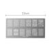 99nails Stamping Plate Rectangle - Mystery | High-Quality Nail Art Tool for Creative Designs - Shop Internationally! - Buy Online on GoSupps.com