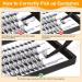 Qinzave DIY Individual Lash Extensions C Curl Mix 8-16mm - Complete Kit for Soft, Comfortable Lash Cluster Extensions at Home - Buy Online on GoSupps.com