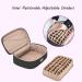 CURMIO Essential Oil Storage Case - 40 Bottle Organizer with 2 Detachable Pouches and Handle, Black (Bag Only) - Buy Online on GoSupps.com