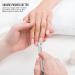 Armiz 2-Piece Nail Shaver Tool Kit | Stainless Steel UV Gel Nail Polish & Cuticle Remover - Perfect for Nail Art - Buy Online on GoSupps.com