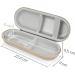 Deleycon Reisetui Storage Box - Hardcase Travel Bag for Toothbrushes Razors & More - Matt Gold - International Shipping Available - Buy Online on GoSupps.com