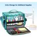 FINPAC Portable Carrying Bag for Cricut Joy - Emerald Illusions | Storage Organizer Tote with Supplies Sections - Buy Online on GoSupps.com