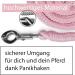 Lead Rope with Panic Hook for Horses - Stylish Tie Rope for Ponies Donkeys & Goats in Pink - International Shipping Available - Buy Online on GoSupps.com