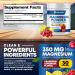 Paladin Nutraceuticals Magnesium Powder - Anti-Stress Drink Mix for Calm & Regularity - Magnesium Citrate Supplement - Relaxation Muscle & Heart Support - Cranberry Lemonade Flavor - 30 Servings - Buy Online on GoSupps.com