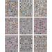 JMEOWIO 9 Sheets Halloween Nail Art Stickers Decals Self-Adhesive Pink Moon Nail Supplies Nail Art Design Decoration Accessories - Buy Online on GoSupps.com