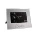 Maturi Silver Glitter Photo Frame Mirrored 6 x 4 Inch Sisters Gift