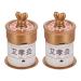1 set of Moxibusion-Box Tool for burning Moxa Moxa Abrenner from Ceramic Moxa Stick Smok-free Moxibusion Tank Moxa burner container MOXA MOXA Filter body PP