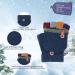 Kids Knitted Mittens | Dark Blue | Autumn & Winter Warm Gloves | Ages 3-6 - Buy Online on GoSupps.com