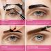 iMethod Eyebrow Tattoo Peel Off Gel - Longlasting Waterproof Brow Stain Kit with Stencils, Dark Brown Semi Permanent Makeup - Buy Online on GoSupps.com