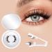 ALICE Magnetic Eyelashes with Applicator Reusable Natural Manga Magnetic Lashes Kit No Glue Needed Eyelashes with Magnets Easy to Wear and Remove for All-Day Comfort C27