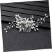 HAPINARY Wedding Hair Comb Tiara Comb for Bridal Crystal Hair Comb Bridal Hair Comb Hair up Wedding Bride Bride Comb - Buy Online on GoSupps.com