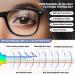 MEETSUN Blue Light Blocking Glasses 2 Pack - Anti Eyestrain Computer Gaming Eyeglasses for Men Women - Lightweight TR90 Frame - Retro Classic Design (Black & Grey Leopard Frames) - Buy Online on GoSupps.com