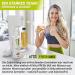 Asvita Beverage Concentrate Fresh Mix 1:80 - 1L Bottle with Dosing Pump | Sugar-Free Drink Syrup | 26 Delicious Flavors (Apple Cherry) - International Shipping Available - Buy Online on GoSupps.com