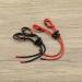 Ecsing 2-Pack Adjustable Archery Finger Loops | Recurve Bow Accessories | Red & Black Replacement Rope - Buy Online on GoSupps.com