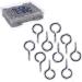 200 Pcs Silver 10x5mm Screw Eye Hooks for Woodworking, Jewelry Making, Arts & Crafts - Anti-Rust Heavy Duty Metal Eyelet Screws - Buy Online on GoSupps.com