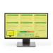 Crossbow Education 24-Inch Widescreen Monitor Overlay - Dyslexia and Visual Stress Friendly (Yellow)