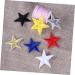 STOBOK 10pcs Mini Iron Backpack Dreses Stickers for Computers Star Patch The Iron Celebrity Accessories Silver medium - Buy Online on GoSupps.com