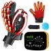 Heated Hand Movements For Stroke Victims Mechanical Gloves For Stroke Patient Stroke Patient Hand Training Guante Robotico Para Rehabilitacion Gloves For Dementia Patients Arthritis Gloves Left Hand sizeM