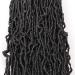 Leeven 24 Inch Goddess Faux Locs Crochet Hair 6 Packs - Long Soft Locs Braiding Hair with Curly Ends - Natural Black Synthetic Bohemian Locs Extensions for Women - Buy Online on GoSupps.com